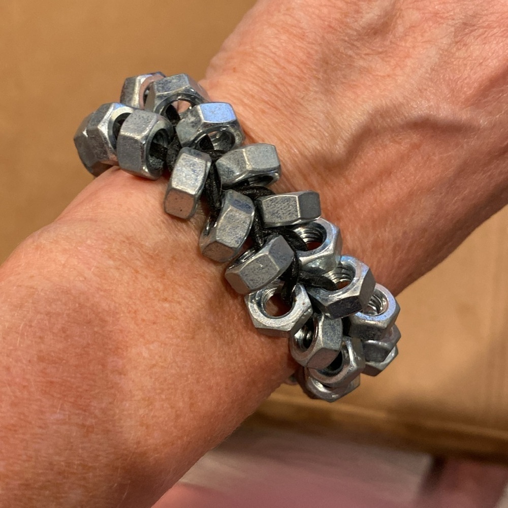 Hand Crafted Silver Bracelet - Picture 2 of 13